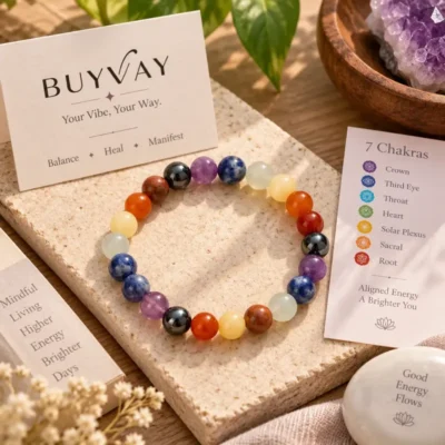 7 Chakra Crystal Bracelet