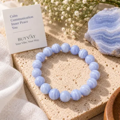 Blue Lace Agate Bracelet