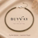 Pyrite Anklet – Lakshmi Payal
