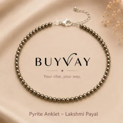 Pyrite Anklet – Lakshmi Payal